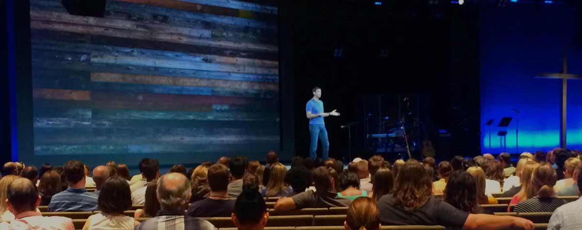 Volunteer Invitation Ideas - On Stage Announcement