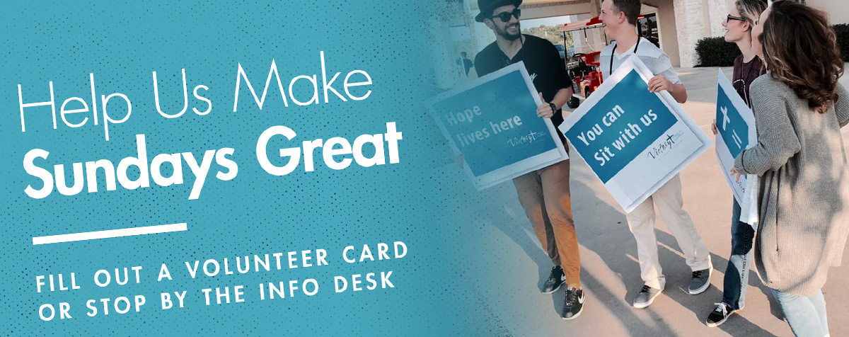 Inviting Volunteers - On-screen slides