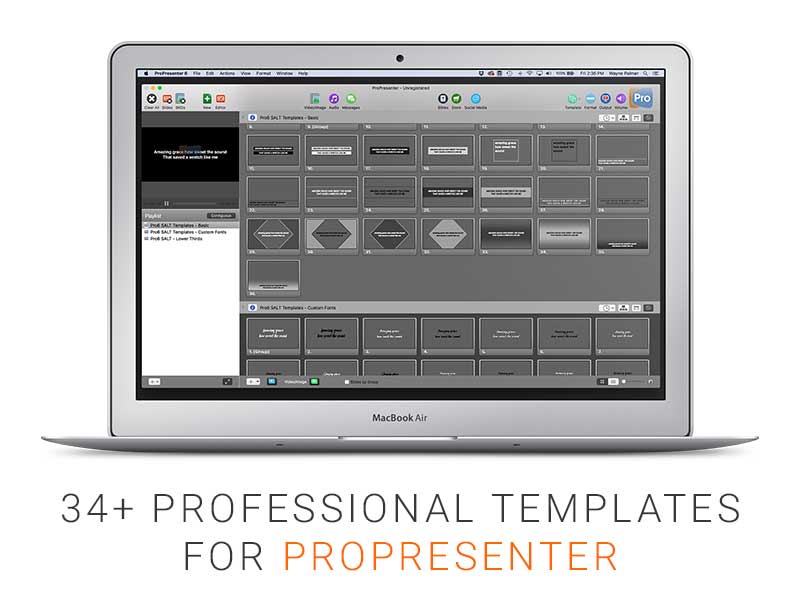 Pro6 Templates - Free Bundle