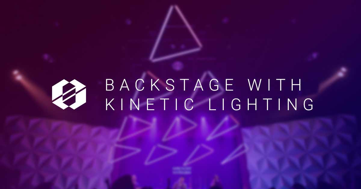 Header for Kinetic Lighting Backstage Series