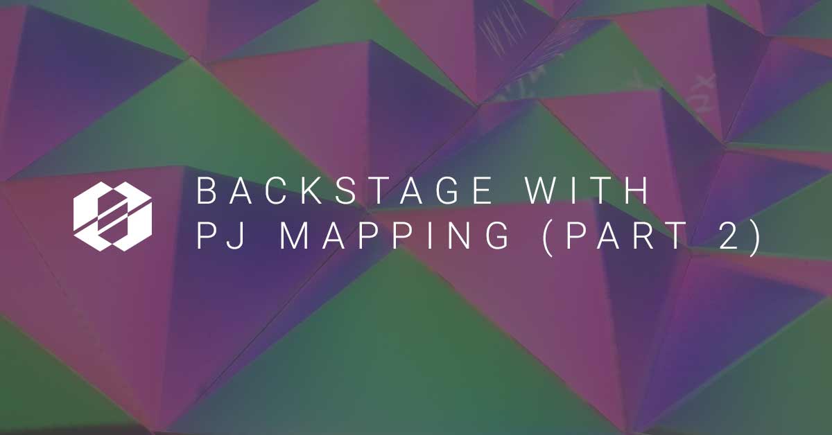 Projection Mapping - SALT Backstage part 2