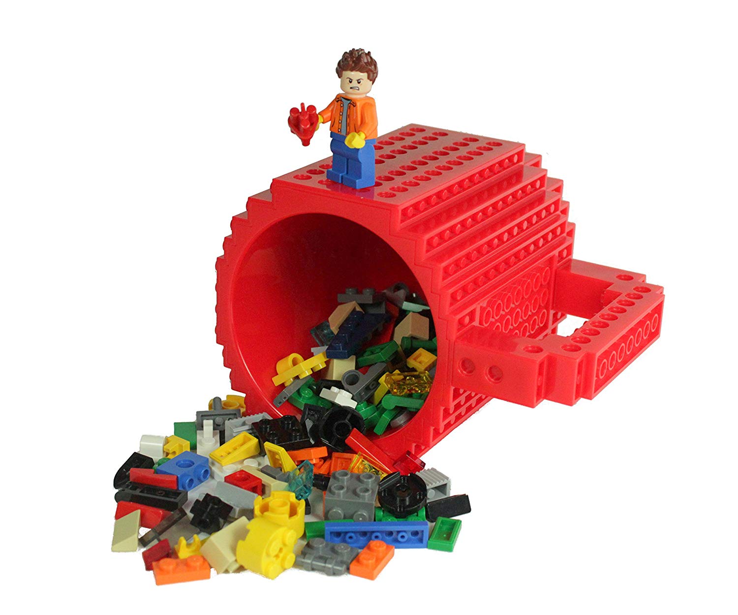 Creative Christmas Gifts - Build On Mug Build-on Brick Mug - Creative Christmas Gifts