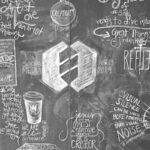 Social Media Art Wall at SALT Conference