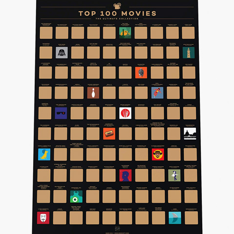scratch off movie poster - Christmas ideas from SALT Community