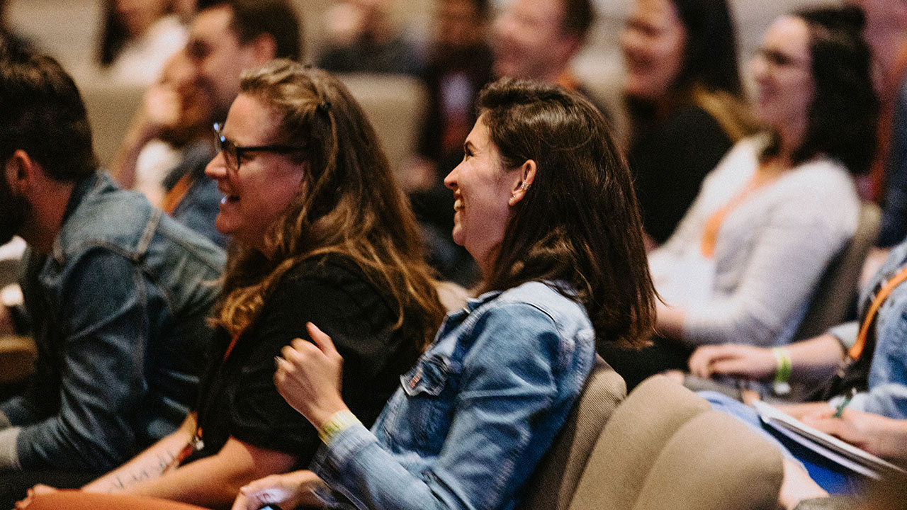 SALT19 Conference - Laughing