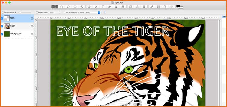 photoshop alternative - seashore Mac app