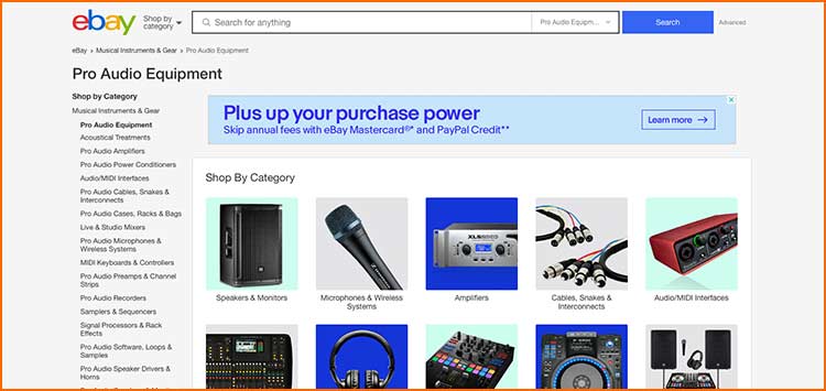 Ebay - Used Production equipment websites