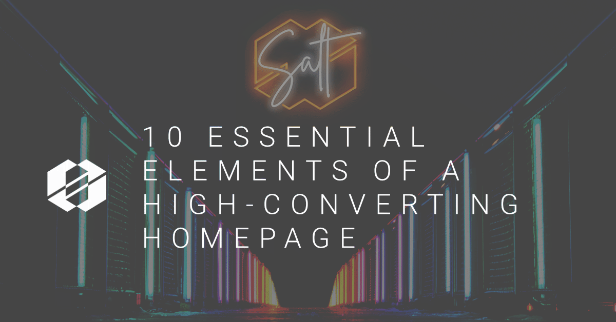 10 Essential Elements of a High-Converting Homepage